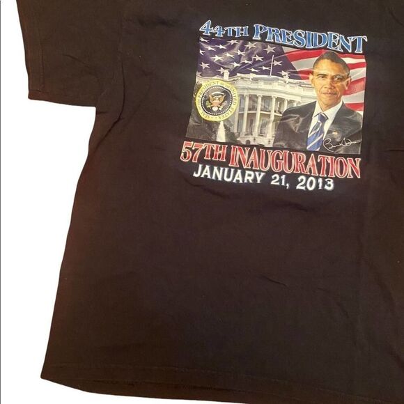 2013 Barack Obama Presidential T-shirt size XL #democrat #liberal - Picture 5 of 8